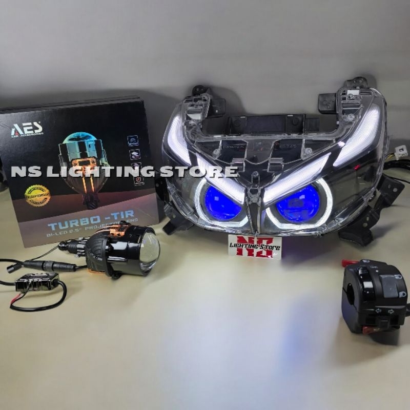 BILED AEROX NEW PROJIE BILED AES TURBO TIR 60 WATT AEROX NEW