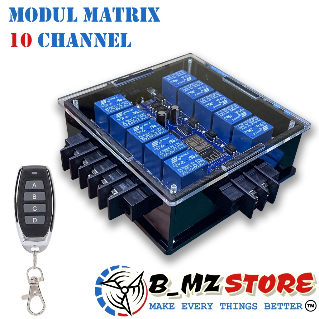 Modul Matrix 10 Channel Mini Laser D2 Biled - Modul LED Matrix 10 CH Mini Laser D2 Biled