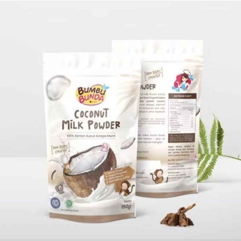 

BUMBU BUNDA ELIA Santan Bubuk Organik Mpasi - Organic Coconut Milk Powder