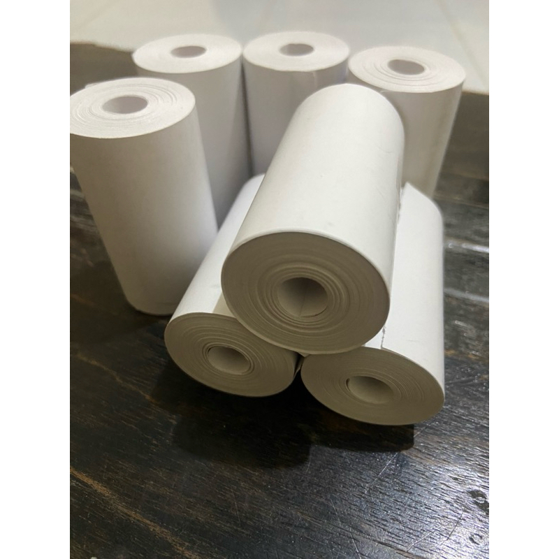 

THERMAL EDC paket cuan C(isi 7 roll/pcs), cocok untuk ukuran 57x30 dan 58x30 polos