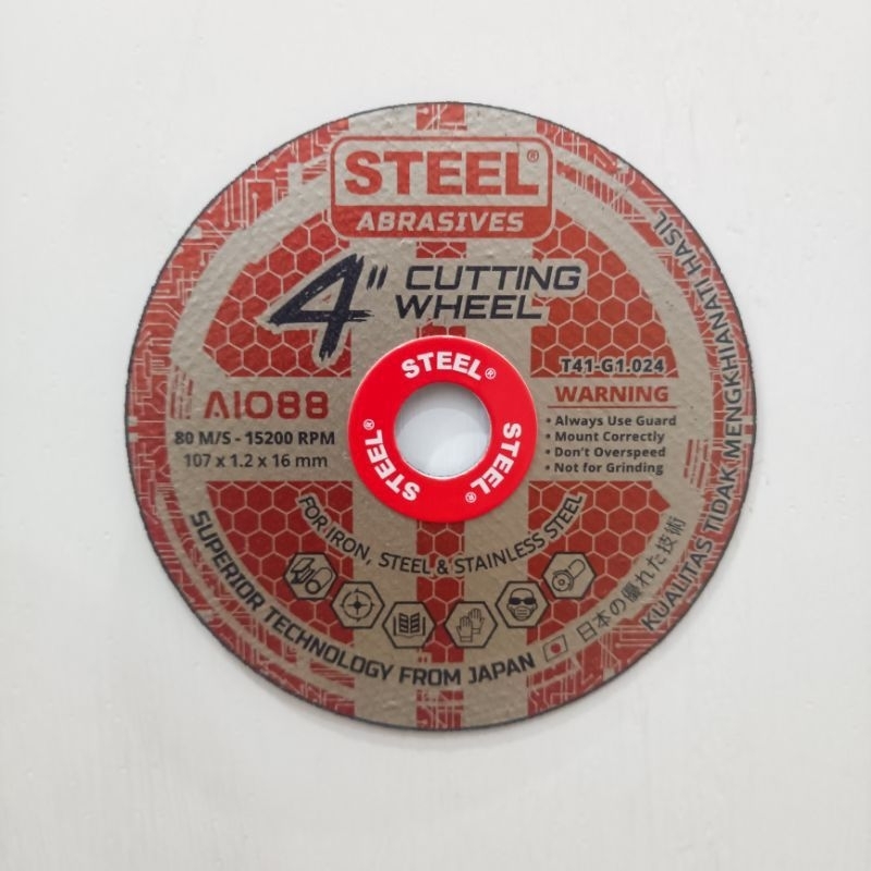 Mata gerinda potong STEEL , gerinda potong besi