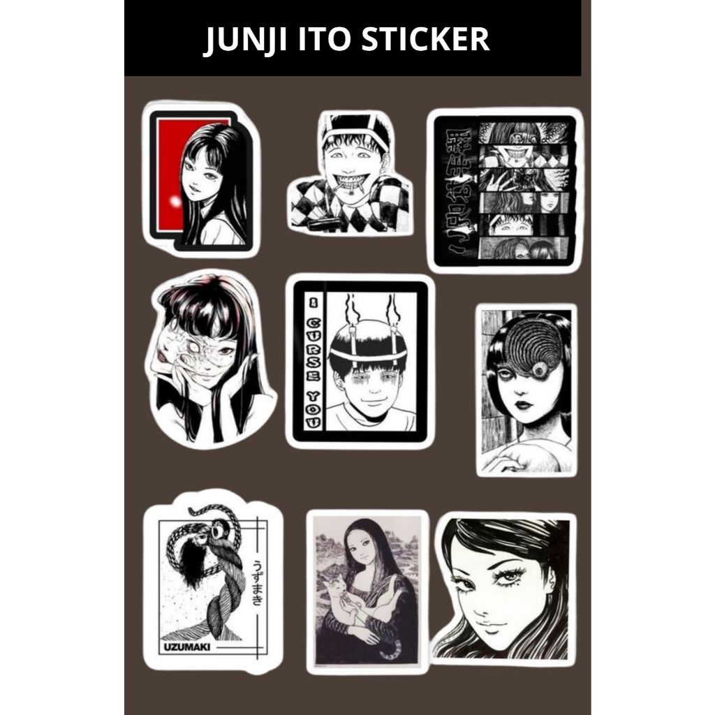 

stiker JUNJI ITO Custom 10x15cm - Aesthetic Keren HP & Laptop - Arutala | Wajib Baca Deskripsi