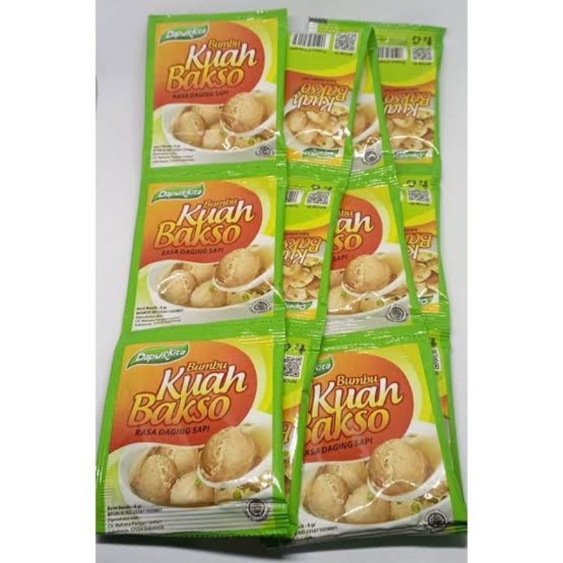 

Dapur kita bumbu kuah sop / kuah bakso 1 renteng