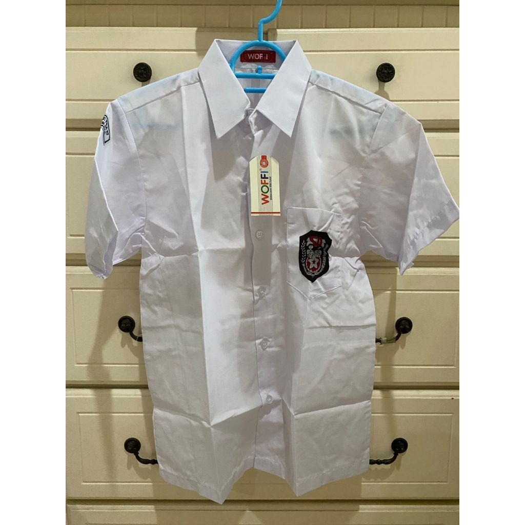 Baju sekolah sd woffi seragam petra sd woffi size 9