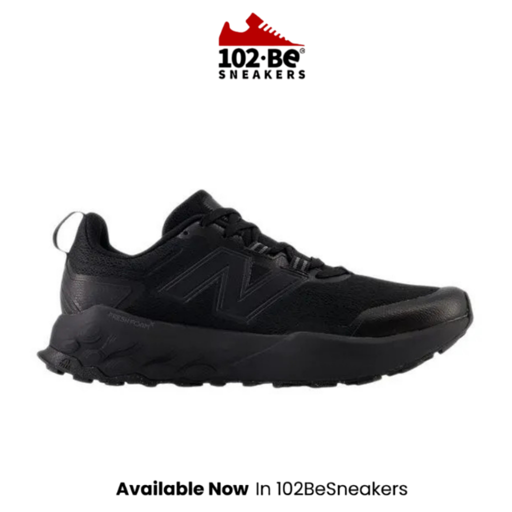 Sepatu Running New Balance Fresh Foam Garoe Men's Running Shoes - Black Original