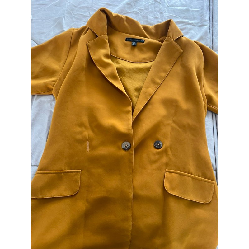 Lookboutiquestore Preloved - Blazer Mustard