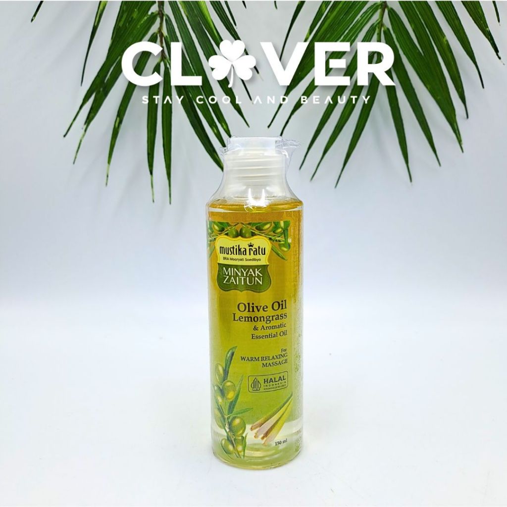MUSTIKA RATU MINYAK ZAITUN OLIVE OIL LEMONGRASS 150ml