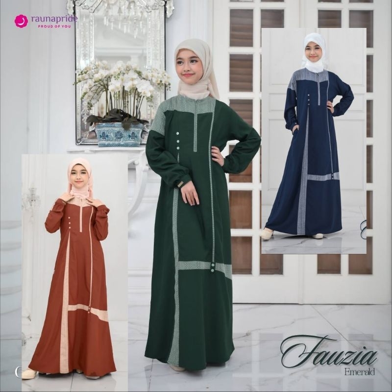 GAMIS RAUNA REMAJA FAUZIA | NAVY | TERACOTA | EMERALD