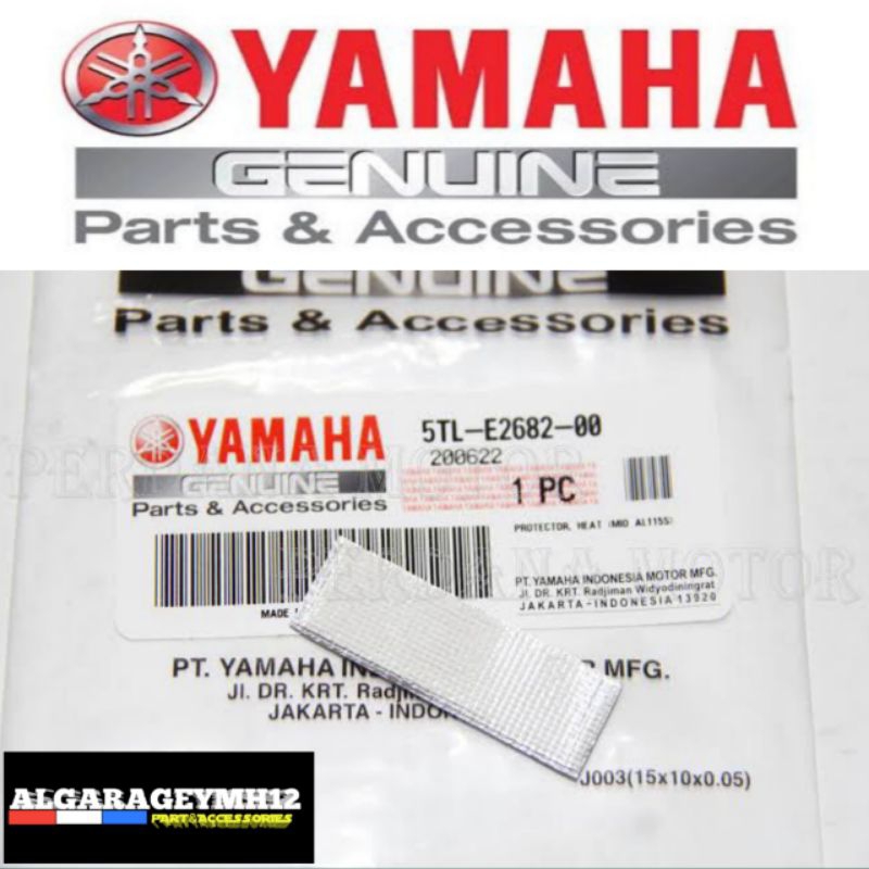 Protector Heat/ Head Cover Mesin Blok Head Yamaha Mio Sporty- Mio Smile- Mio Soul-Fino Karbu- Nouvo 