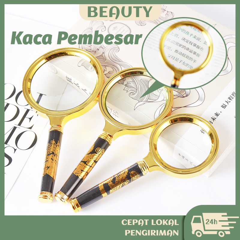 

Kaca Pembesar Motif Naga XINXIANG XX-Dragon60-80 ORIGINAL MP / Lup Lensa Handheld Magnifier