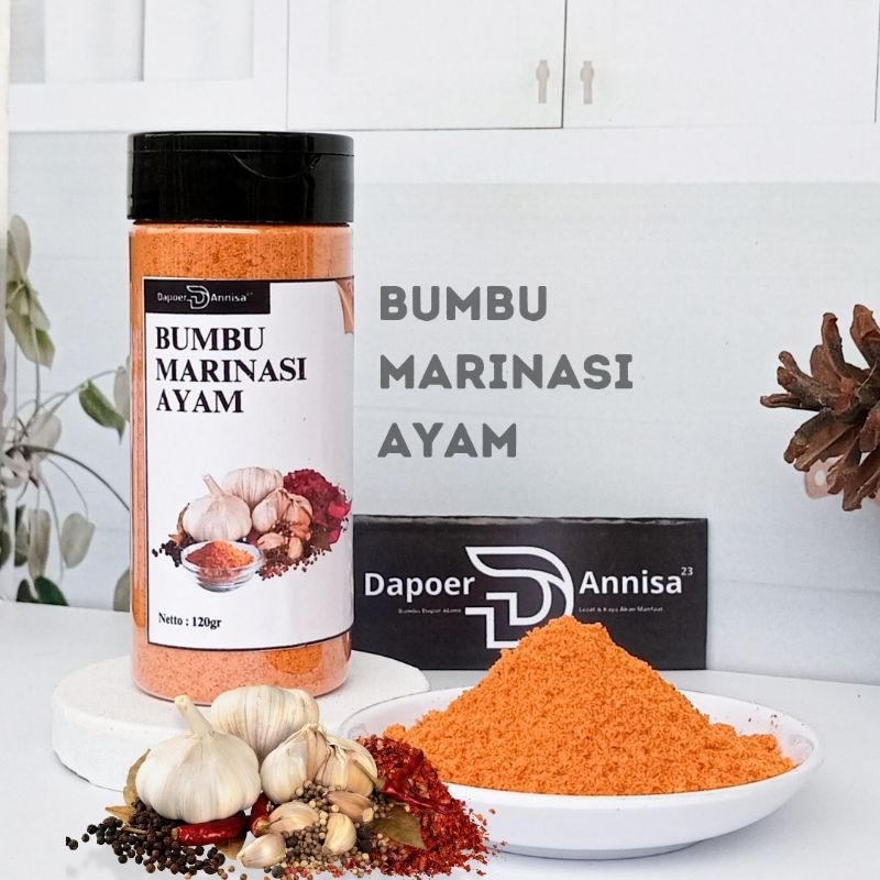 

Bumbu Marinasi Ayam Enak 120gr Kualitas Terbaik Pilihan Dapoer Annisa