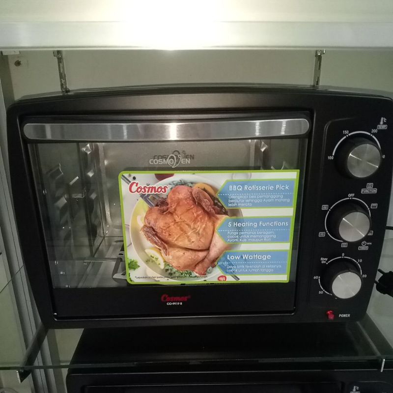 OVEN LISTRIK COSMOS CO-9919 R-OVEN KUE-OVEN ROTI-PEMANGGANG AYAM