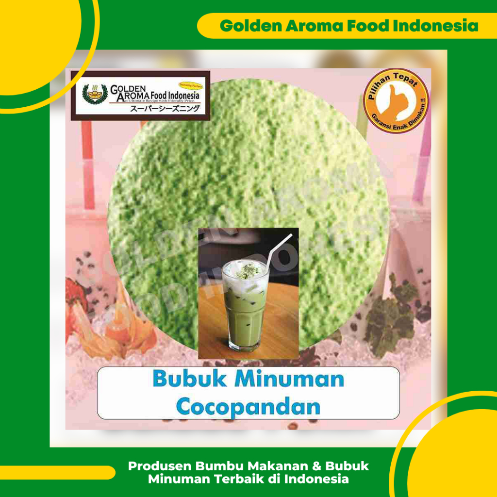 

Bubuk Minuman Cocopandan 1 Kg Coconut Kelapa Drinking Powder Enak Murah Halal Aman Bubble Drink