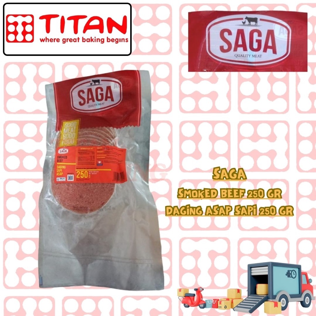 

SAGA SMOKED BEEF DAGING ASAP SAPI 250 GR