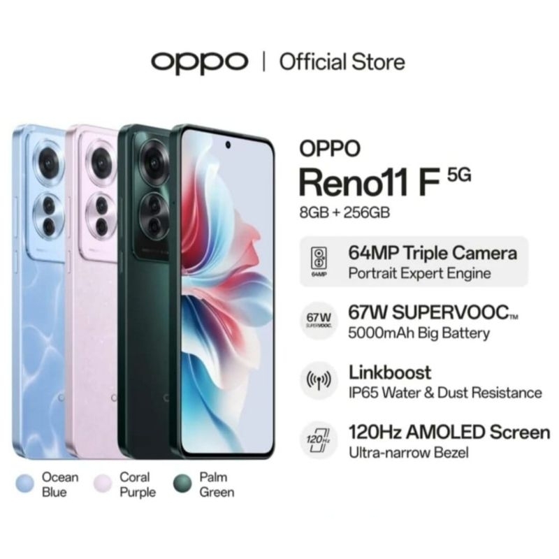 Reno 11F 5G RAM 8/256 GB