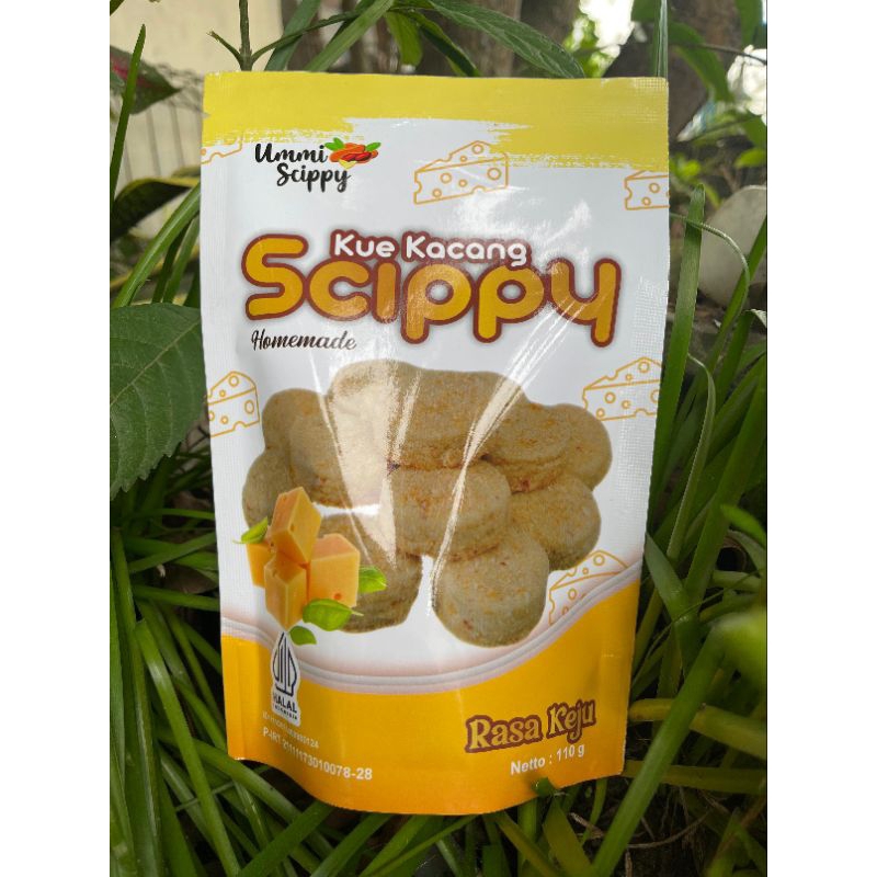 

kue kacang scippy rasa keju 110 gram