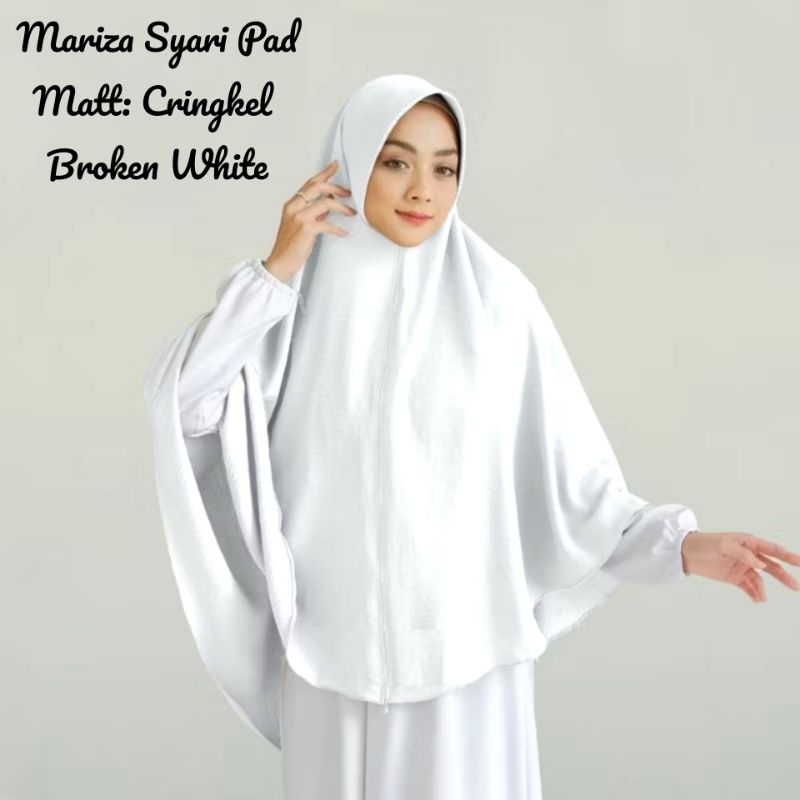 Hijab Instan, Hijab Pad, Bergo Maryam, Cringkel Airflow,  Hijab Putih, Hijab Hitam, Segi Empat Insta