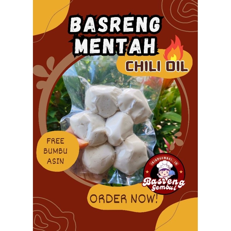 

BASRENG MENTAH CHILI OIL BasrengGembul|BASRENG VACUM