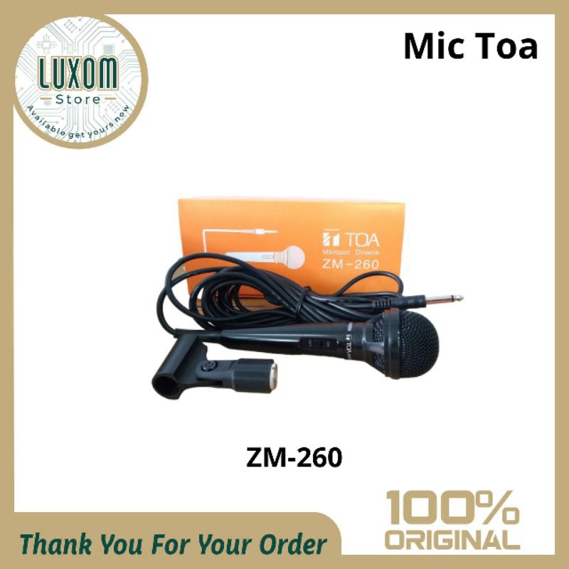 Mic Toa ZM-260/Mic Toa/Mikrofon/Zm260/Mic