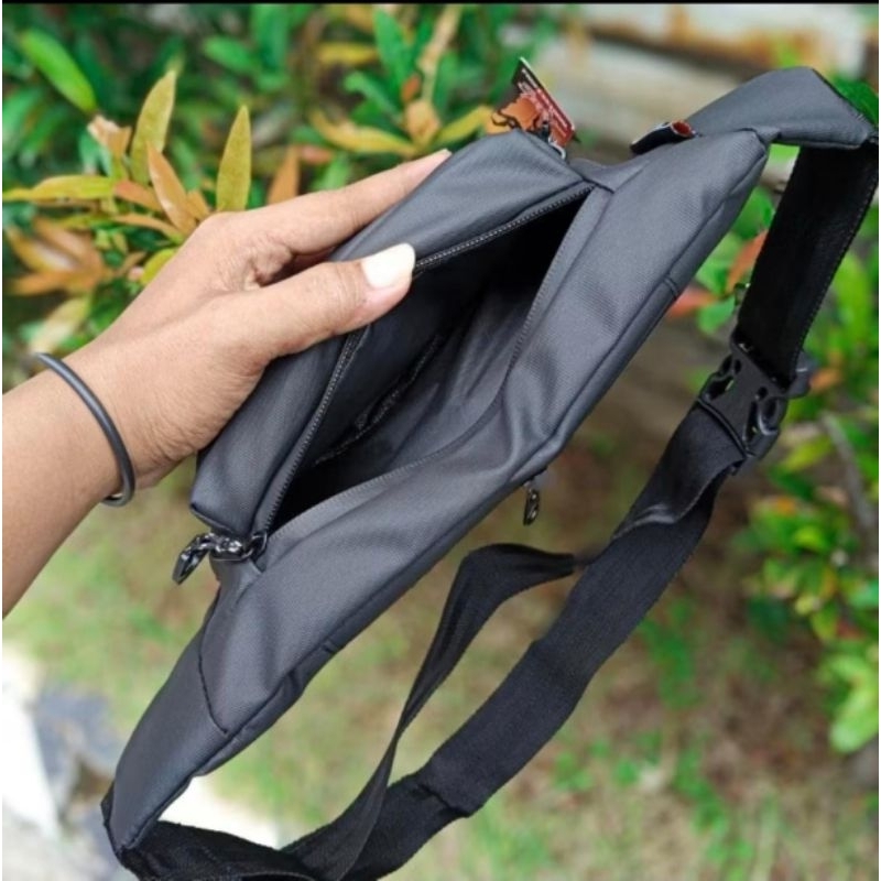 Tas Selempang Waitsbag Pria/Wanita Premium/Tas Selempang Pinggang Kuat Berkualitas