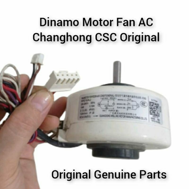 Dinamo Motor Fan AC Changhong CSC Original