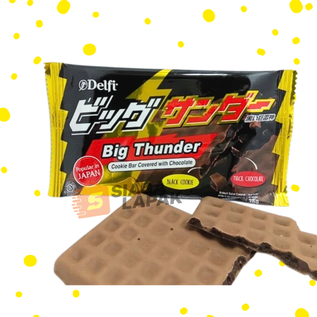 

Coklat Black Thunder Delfi 21gr Cookie Bar Chocolate