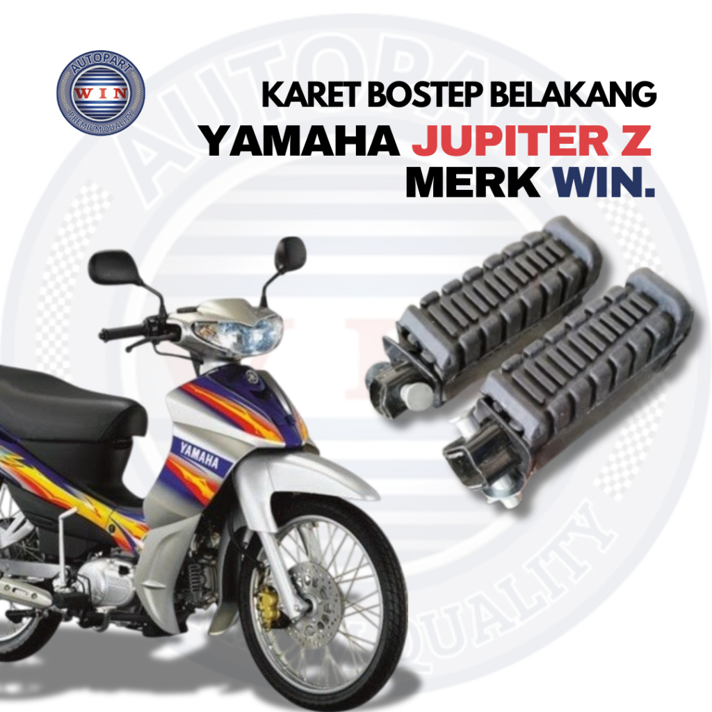 Bostep Karet Belakang Jupiter Z || Footstep Belakang Pijakan Kaki Belakang Karet Pijakan Kaki untuk 