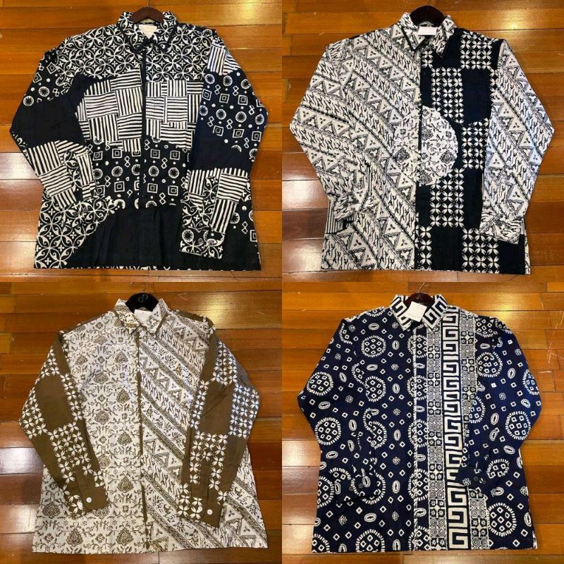 Kemeja Pria Batik Katun by Dian Pelangi LIMITED EDITION Baju Atasan Hem Formal Kerja Kantor Pesta Ko