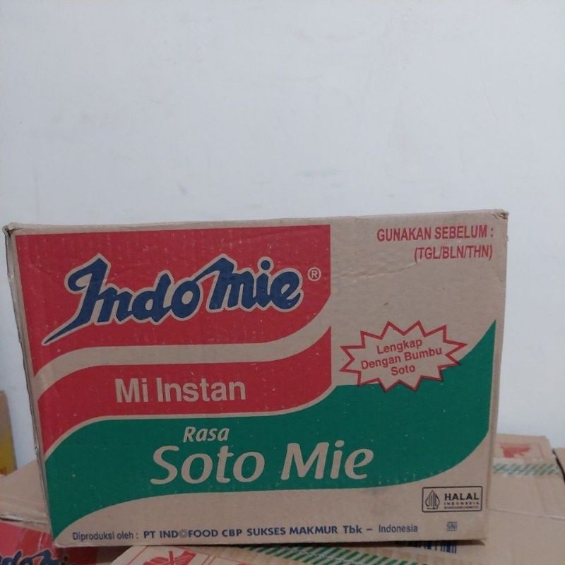 

Indomie Rasa Soto Mie isi 40 pcs x 70g DUS