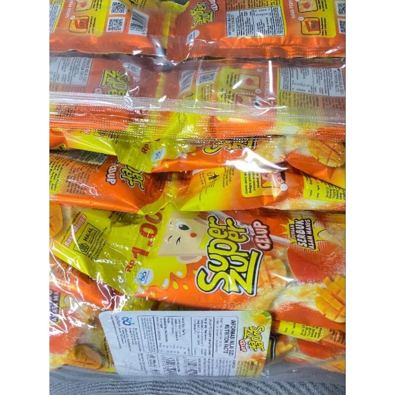 

Permen celup superzuper serbuk asam manis 30 pcs 1 bks