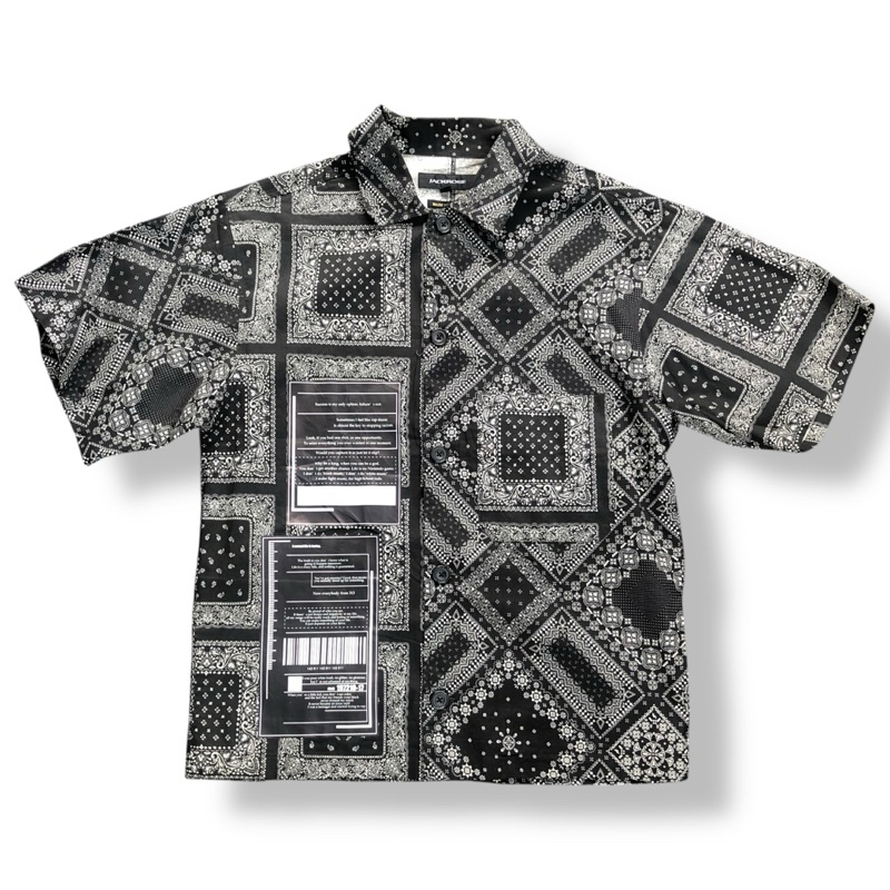 Jackrose Japanese Brand Paisley Bandana Button Shirt Made in Japan