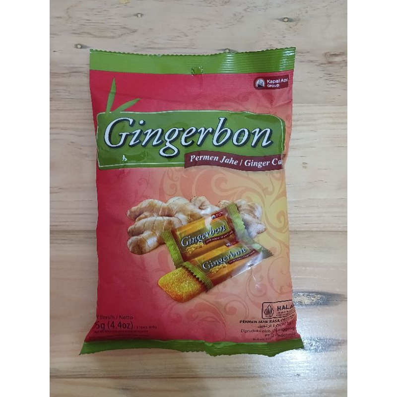 

Gingerbon Permen Jahe pilihan isi 31pcs 125gram