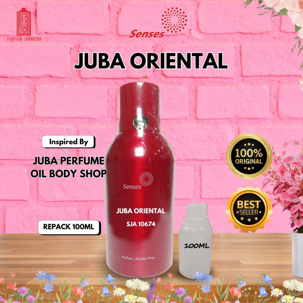 bibit parfum murni  JUBA ORIENTAL SJA 10674 | SENSES 100ML REPACK