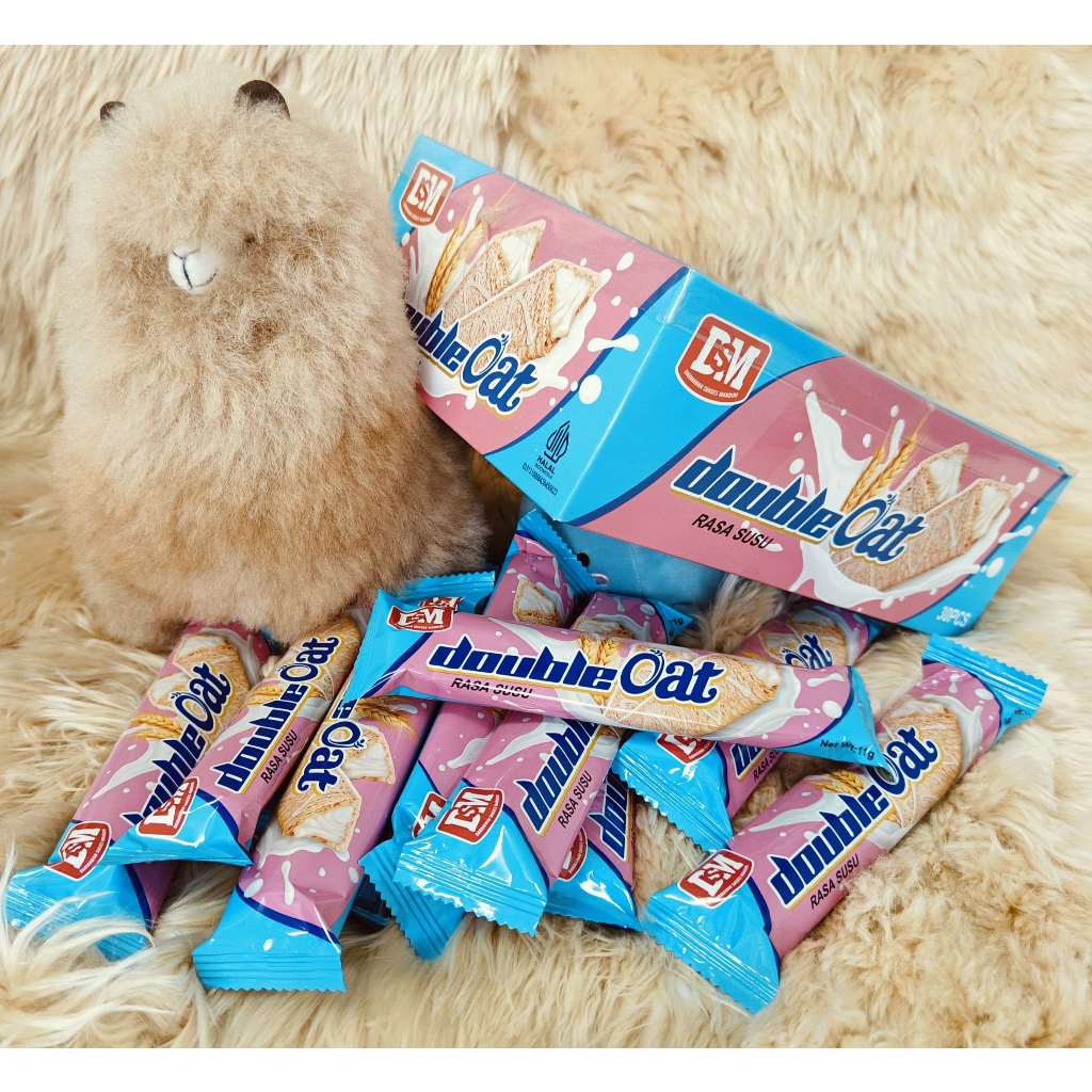 

Biskuit DSM double oat rasa susu 06Pcs