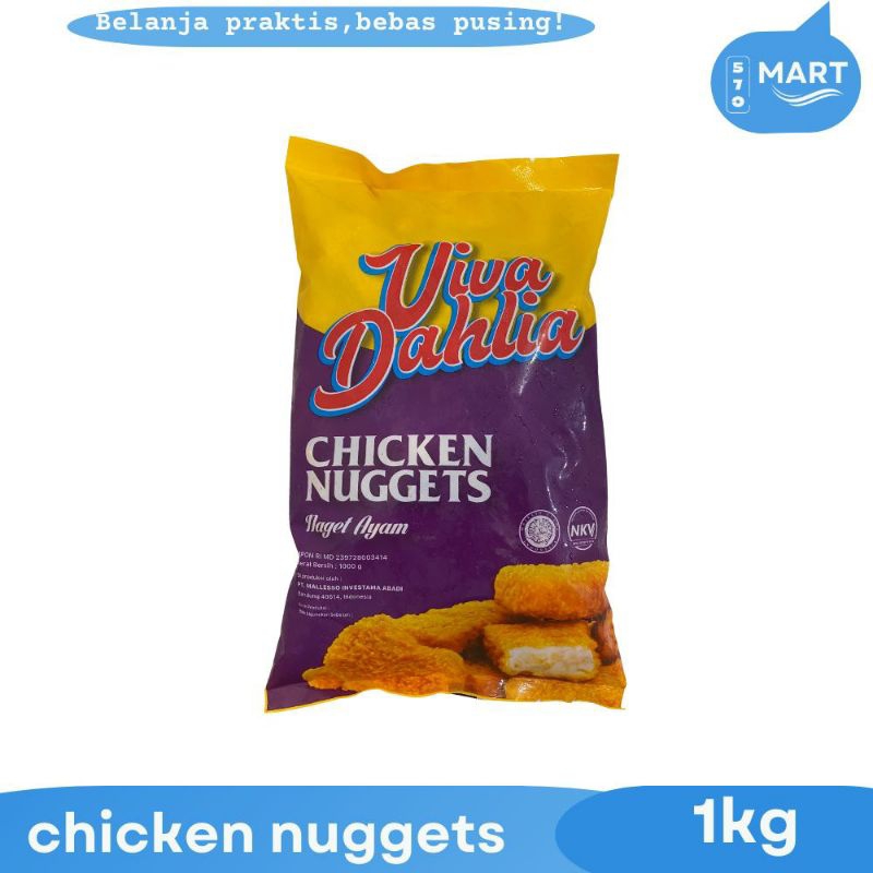 

chicken nugget Viva Dahlia 1kg