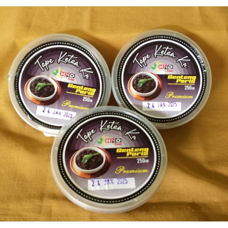 

Tape Ketan Hitam Premium 250gr