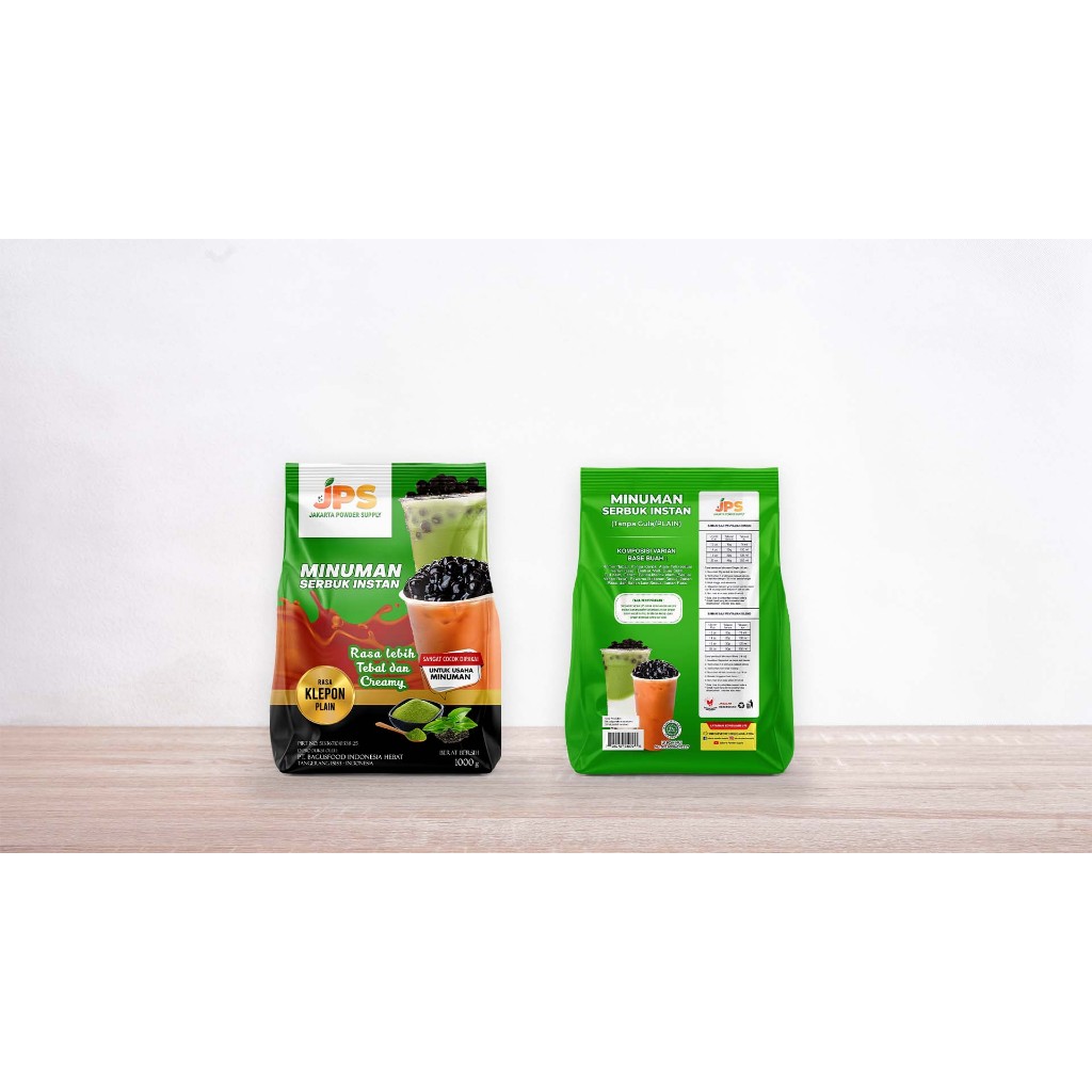 

JPS bubuk minuman plain rasa klepon