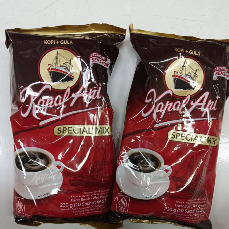 

Kapal api special mix p10 (10x23g) isi 10 sachet
