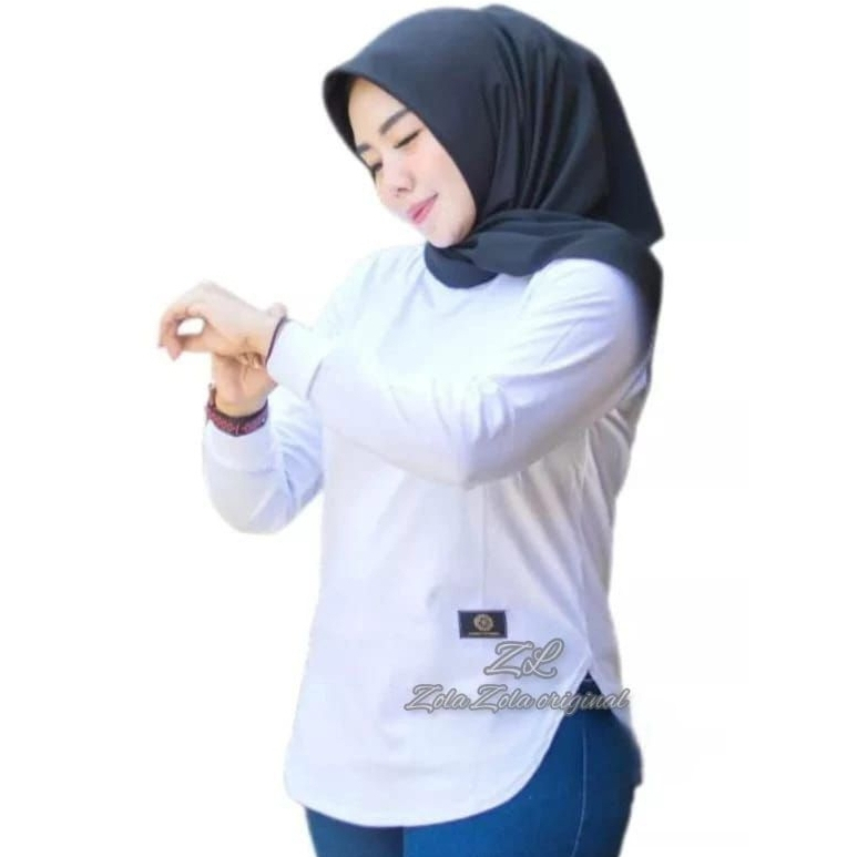 Kaos Oval kerah bulat Kaos Wanita Viral Kaos Wanita Kekinian katun