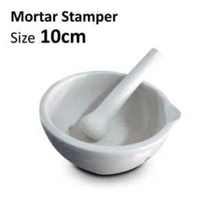 Alat Penumbuk Obat ONEMED / Mortar Ukuran Diameter 10 cm