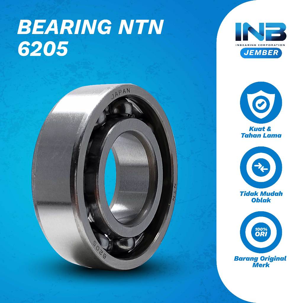 Laker Bearing 6205 NTN Bearing Kruk As Rx King Jupiter Z Fiz R Original NTN INB JEMBERG