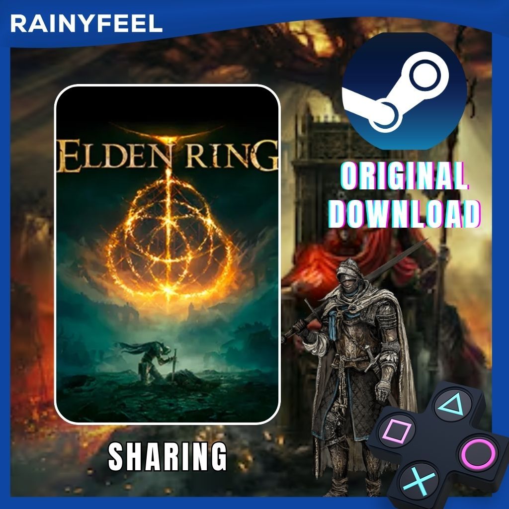 [BONUS STEAM KEY] Elden Ring STEAM / FRESH  / 0 Hour / GAMES PC / KOMPUTER / Original Steam Download