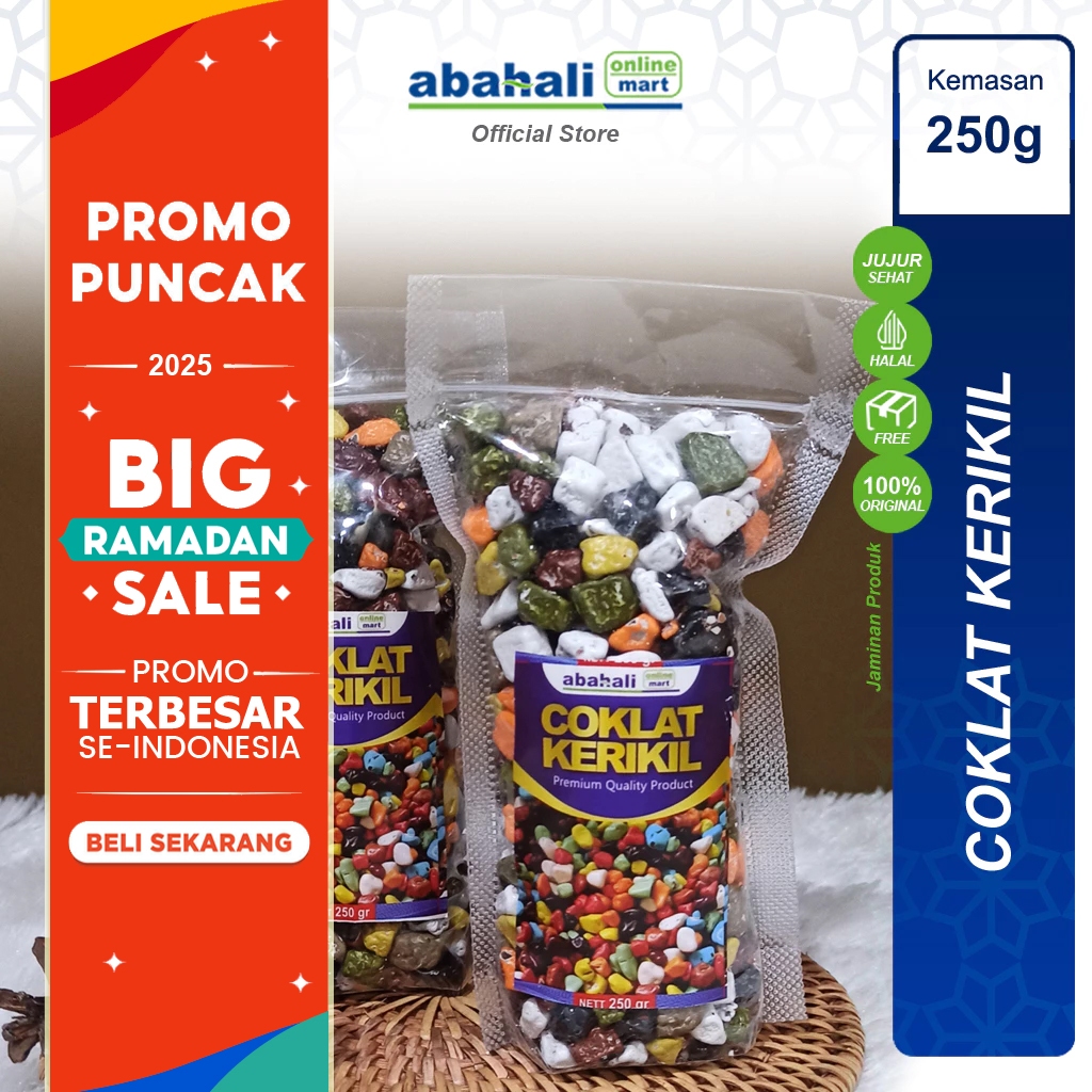 

Cokelat Premium Kerikil 250gr Mood Booster Khas Turki Kualitas Premium Untuk Oleh-oleh Haji & Umroh