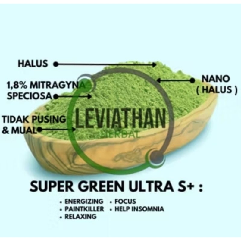 

GREEN POWDER ULTRA S+ 1KG