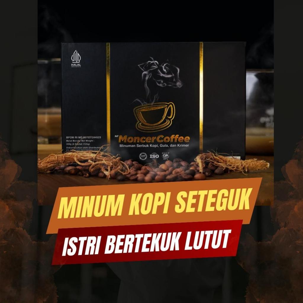 

KopiMoceerr Coffee Original Kopi Stamina Pria Kuat Tahan Lama Sampai Pagi Alami Tanpa Efek Samping