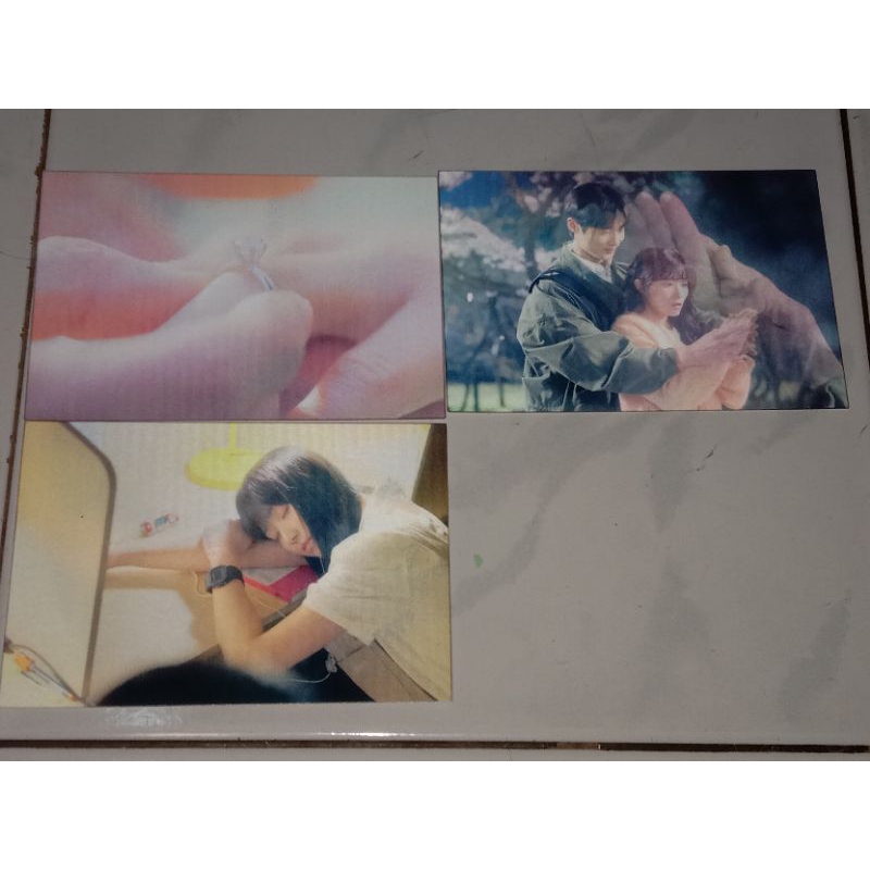 SHARING PHOTO ESSAY Lovely Runner LENTICULAR Byeon Woo Seok & Kim Hye Yoon