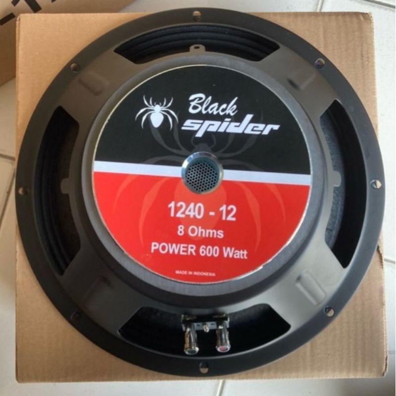 speaker black spider 12 inch 1240
