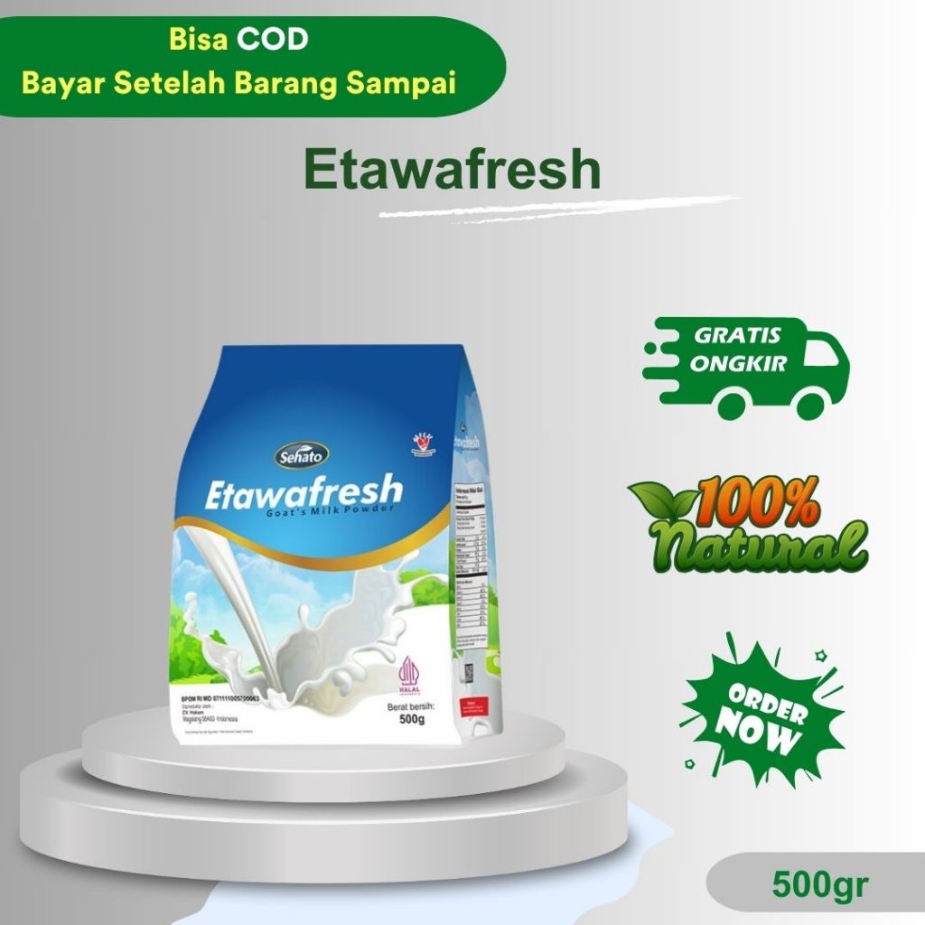 

SEHATO Etawafresh Susu Kambing Etawa | Isi 500gr