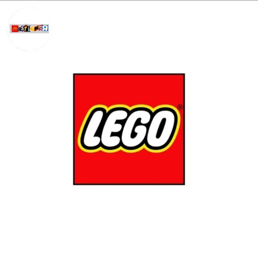 

sticker LEGO logo stiker