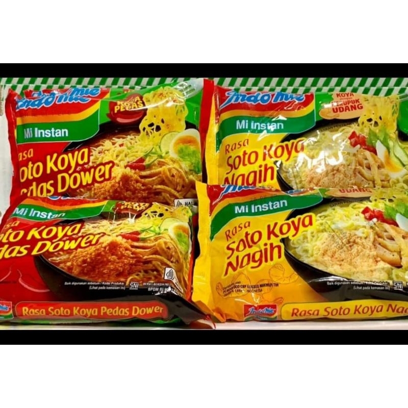 

Indomie Soto Koya Nagih, Koya Pedas Dower Ecer